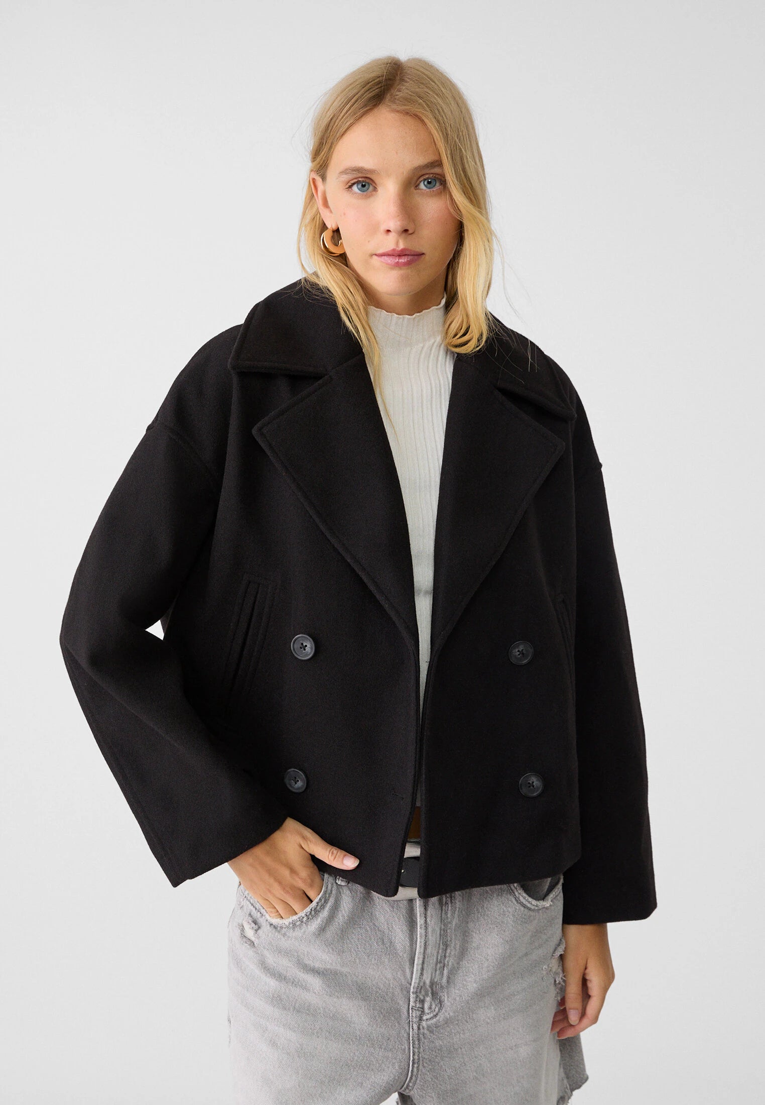 Allegra | Damen Kurzmantel – Elegant, Bequem & Vielseitig für Übergang und Winter 7