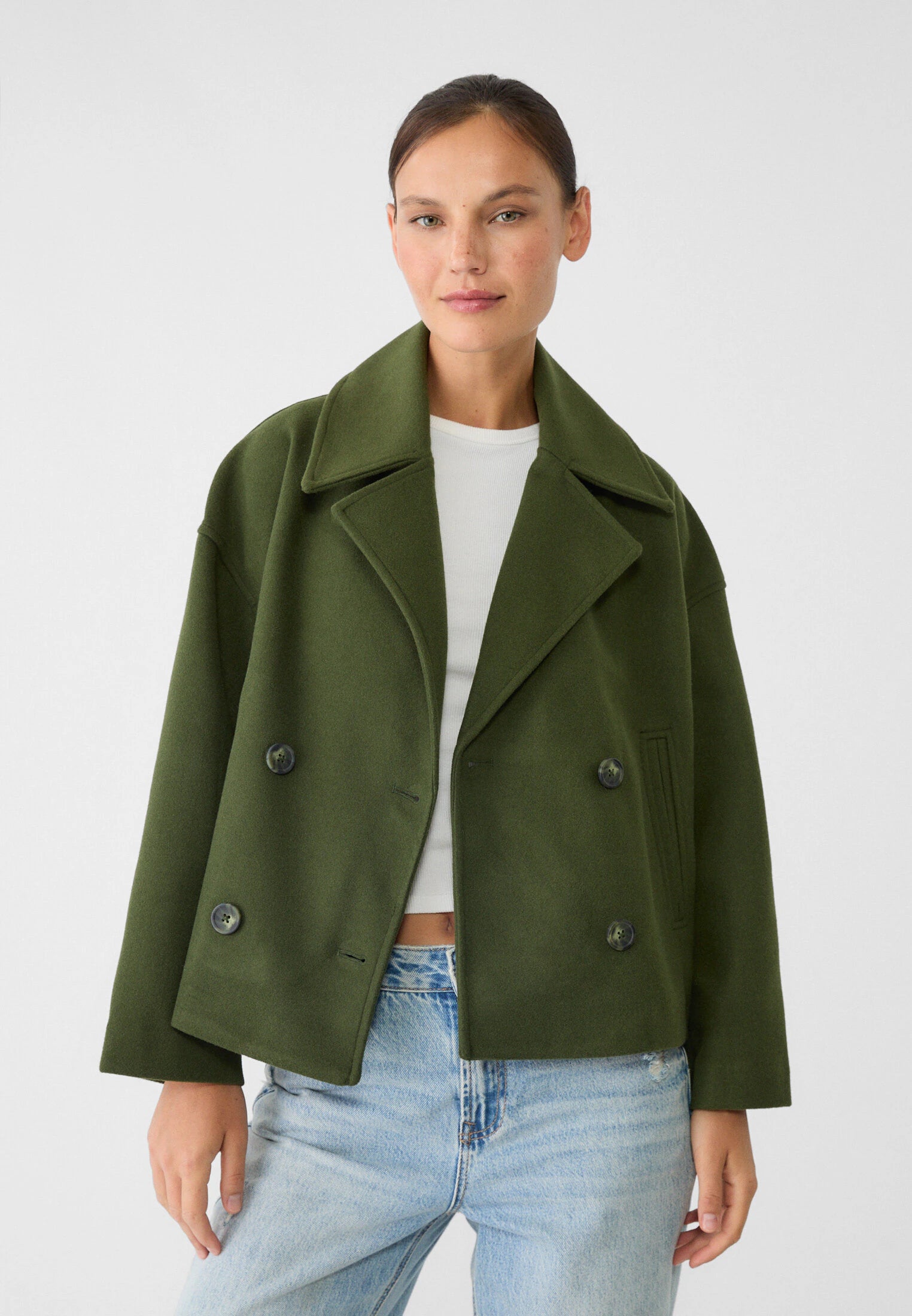 Allegra | Damen Kurzmantel – Elegant, Bequem & Vielseitig für Übergang und Winter 8
