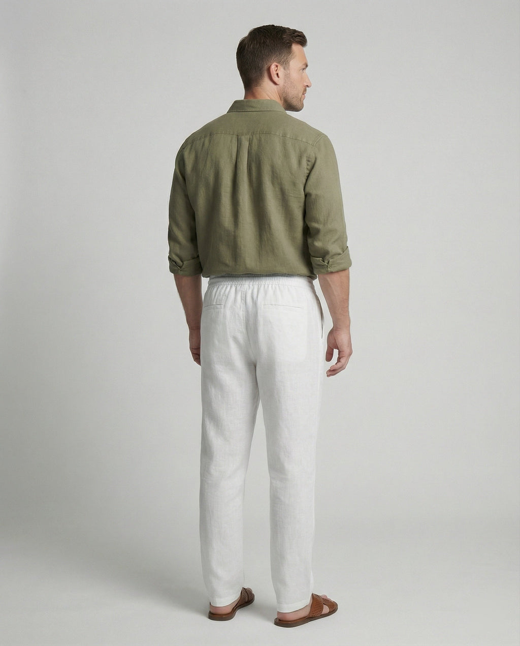 Sven | Lässige und Atmungsaktive Herren-Leinenhose