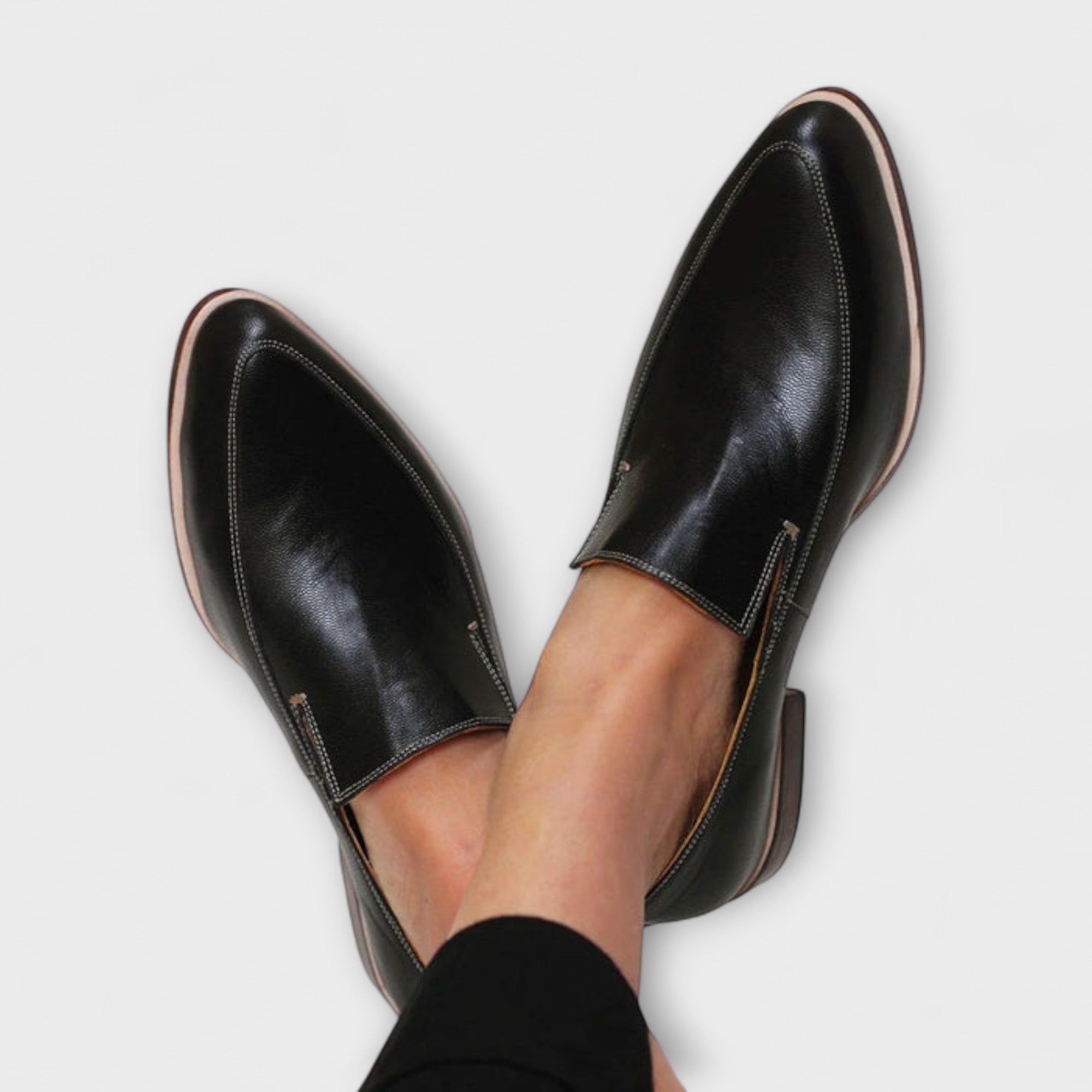 Jasmin | Elegante, Bequeme Loafer Schwarz für Damen – Orthopädische Komfortschuhe 0