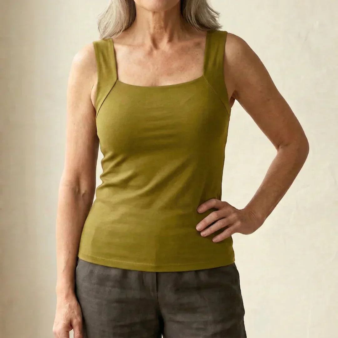 Jennifer | Weiches und bequemes Tanktop mit integriertem BH 14