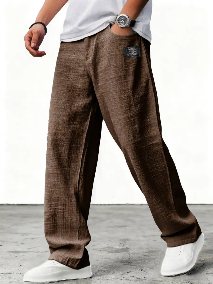 Matteo | Atmungsaktive und leichte Leinenhose für Herren
