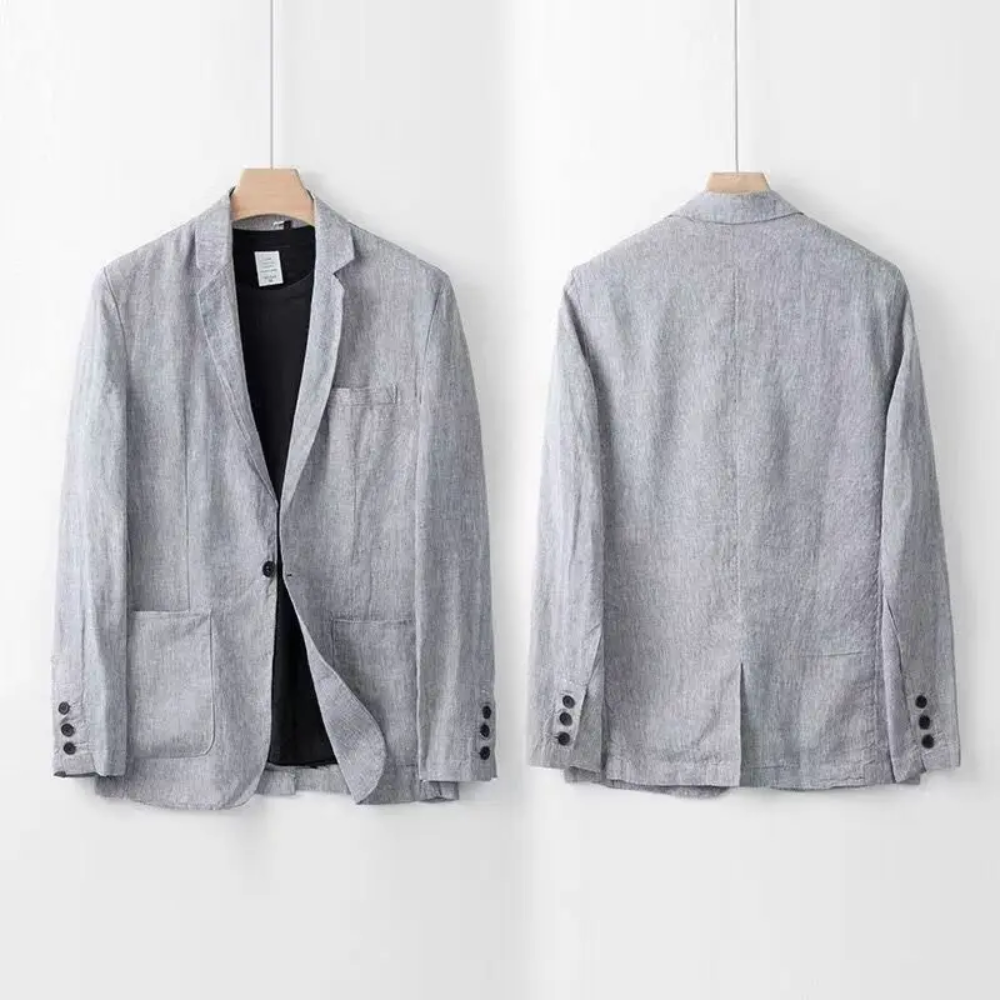Lino | Elegantes Premium-Leinen Herren Set mit Tailored Fit 5
