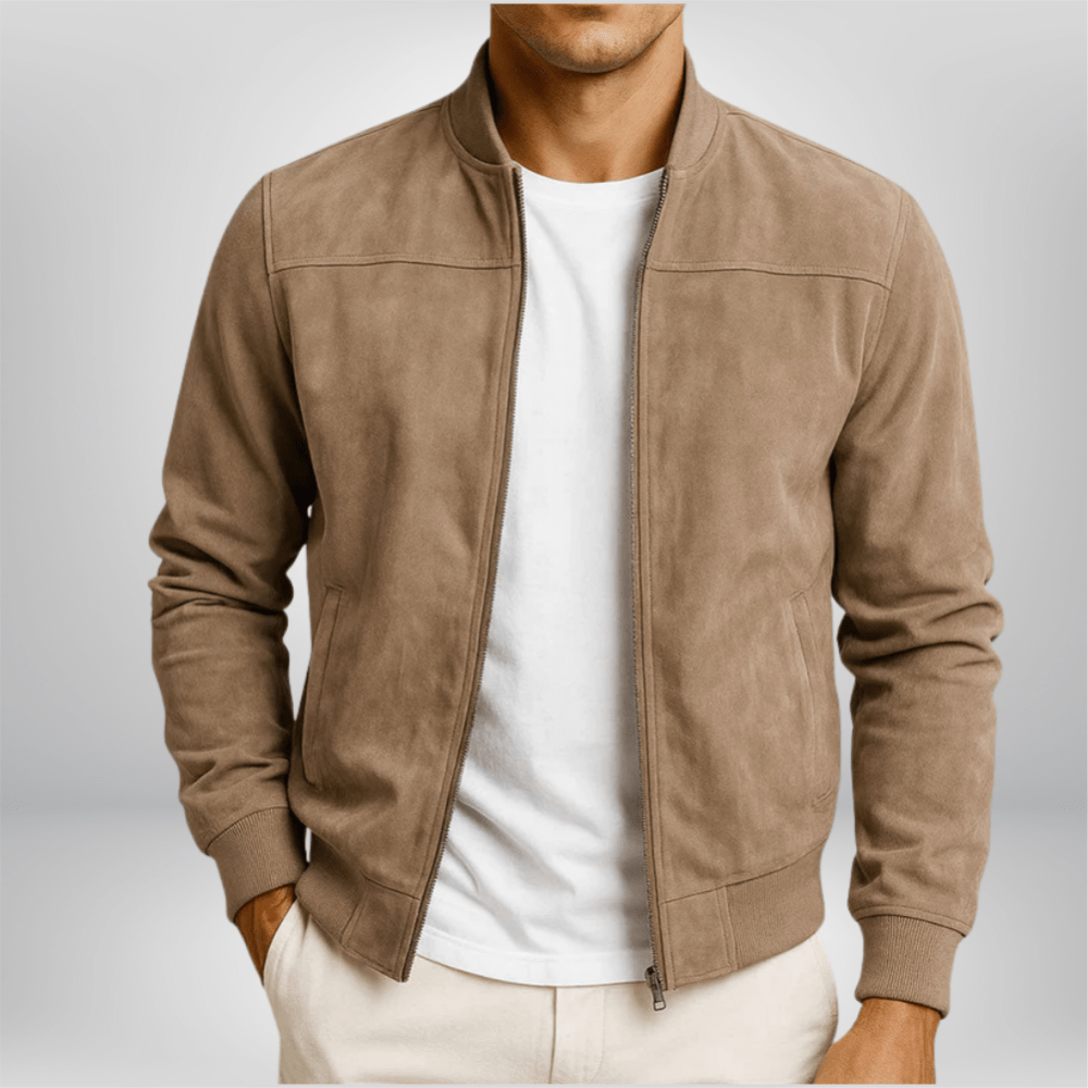 Luca | Elegante Klassische Stadtjacke aus Leder 0