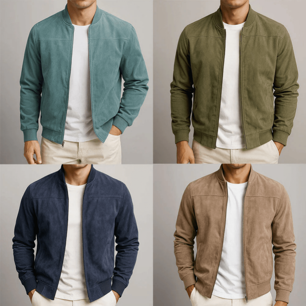 Luca | Elegante Klassische Stadtjacke aus Leder 5