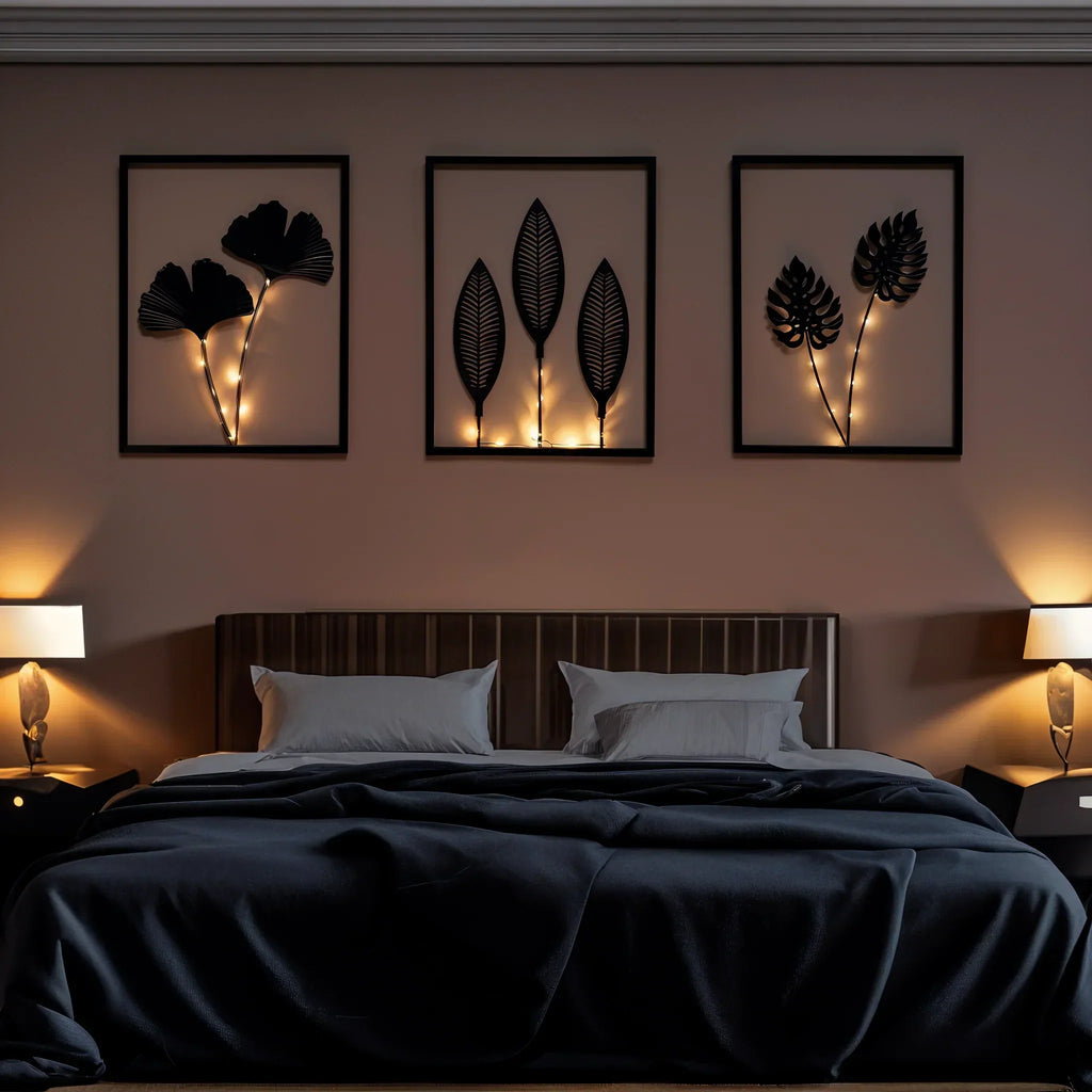 Lumen Leaf LED-Rahmenlampe mit Farbwechsel für Innenräume