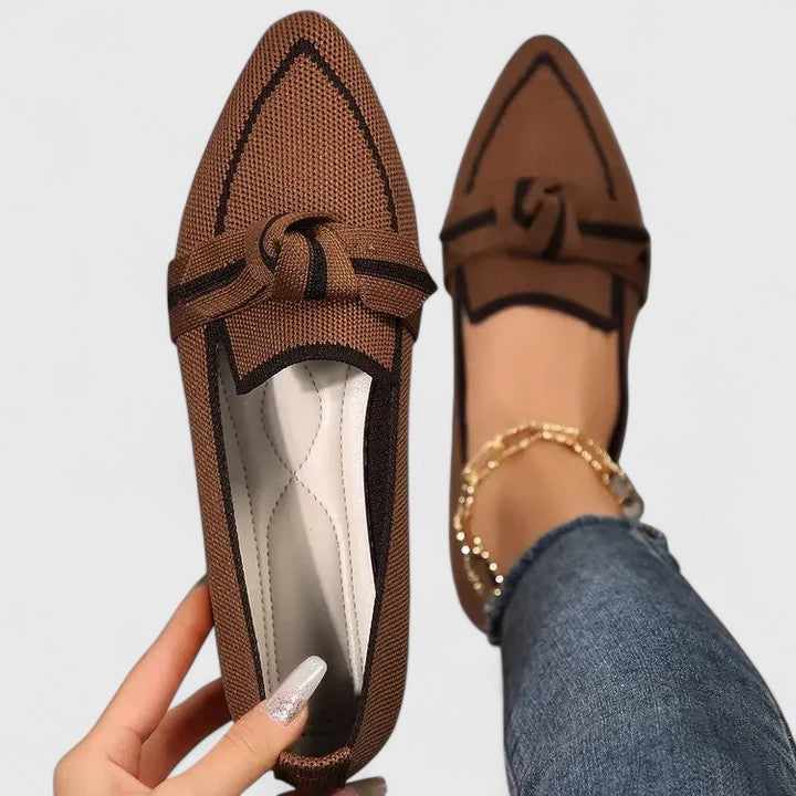Patricia | Elegante orthopädische Flache Schuhe mit Schleife für ultimativen Komfort 2