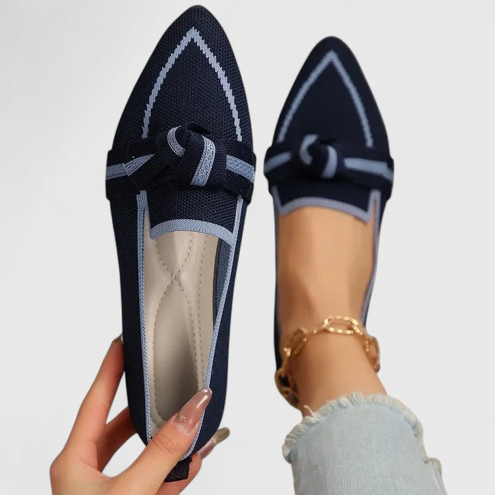 Patricia | Elegante orthopädische Flache Schuhe mit Schleife für ultimativen Komfort 4