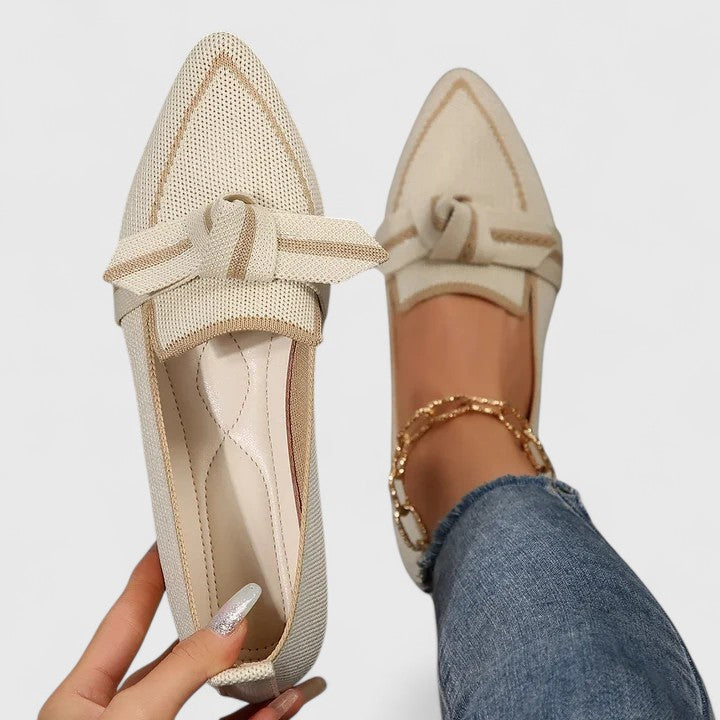 Patricia | Elegante orthopädische Flache Schuhe mit Schleife für ultimativen Komfort 6