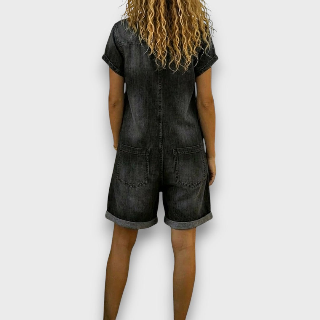 Maya | Bequemer und stilvoller kurzer Jumpsuit