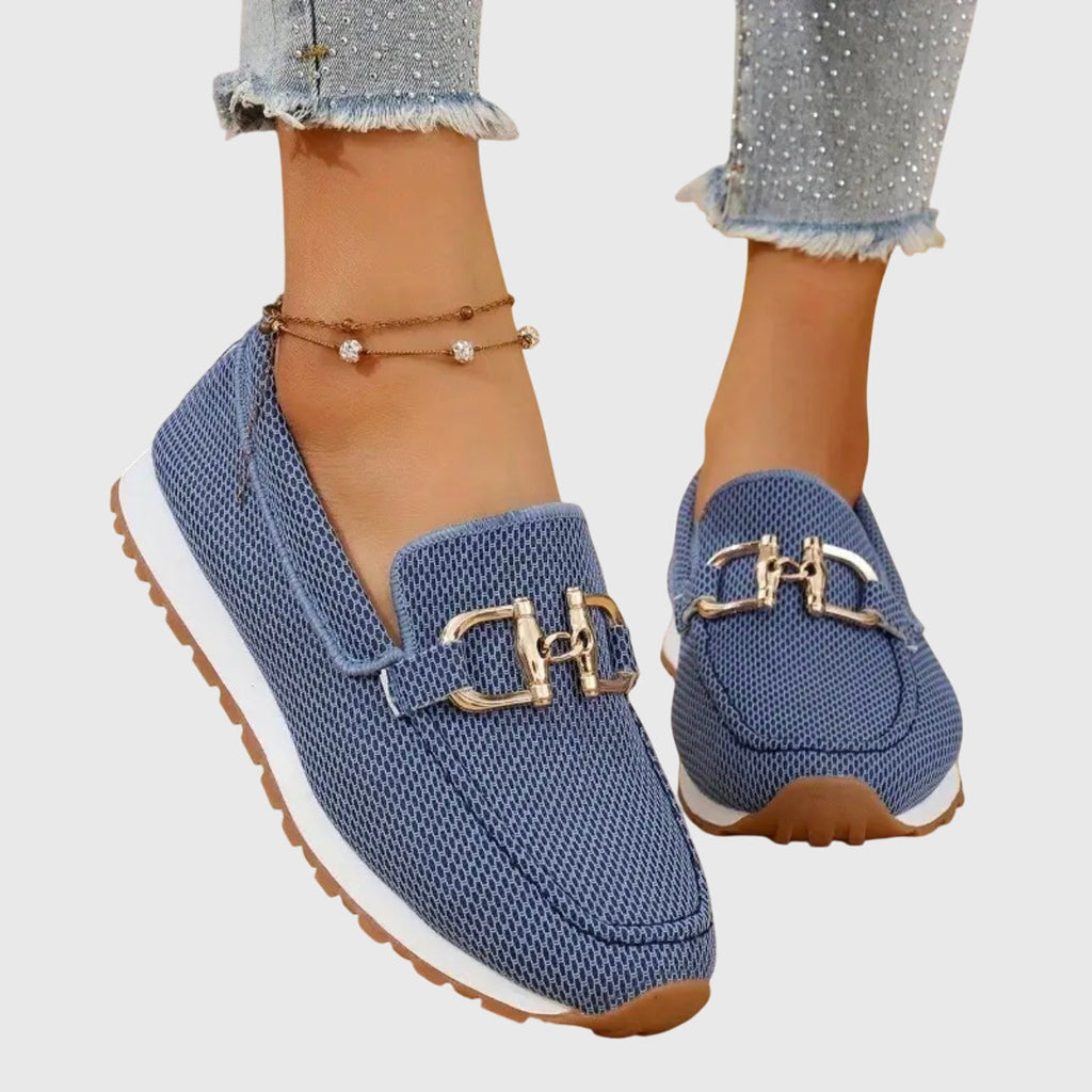 Sofia | Elegante & Bequeme Loafer Damen Schwarz – Atmungsaktives Design für Stilbewusste 0