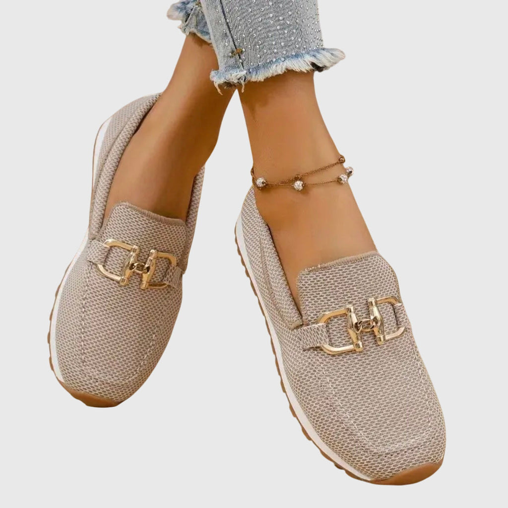 Sofia | Elegante & Bequeme Loafer Damen Schwarz – Atmungsaktives Design für Stilbewusste 1