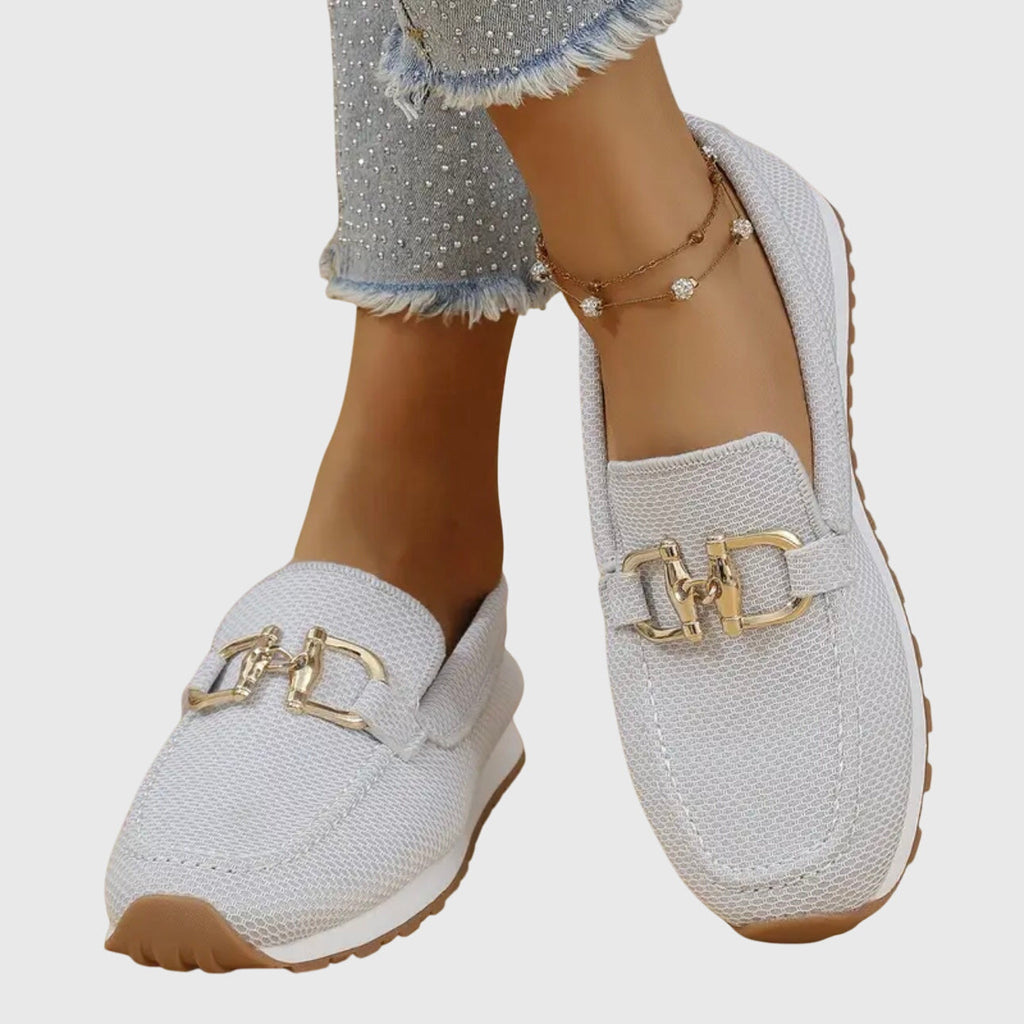Sofia | Elegante & Bequeme Loafer Damen Schwarz – Atmungsaktives Design für Stilbewusste 3