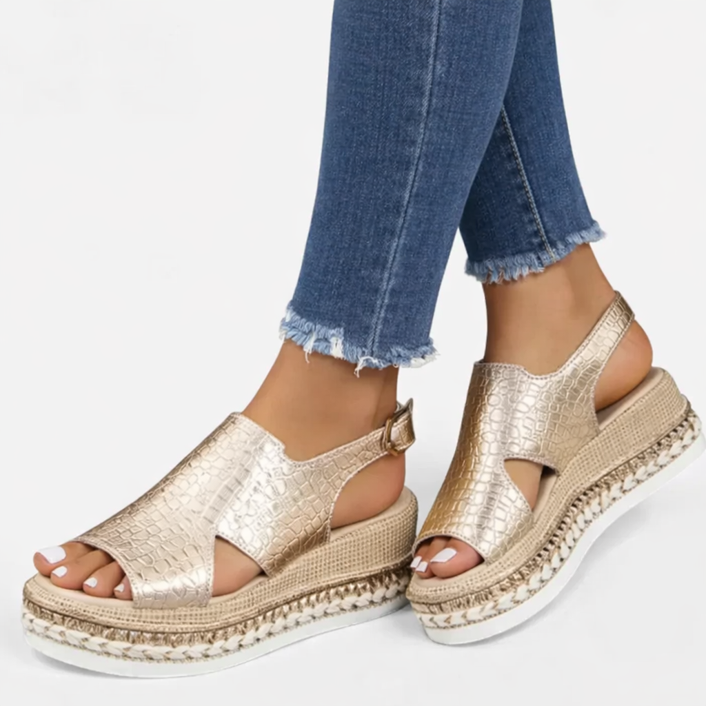 Sophia – Sommer Sandalen Damen Keilsandalen Komfort Elegant