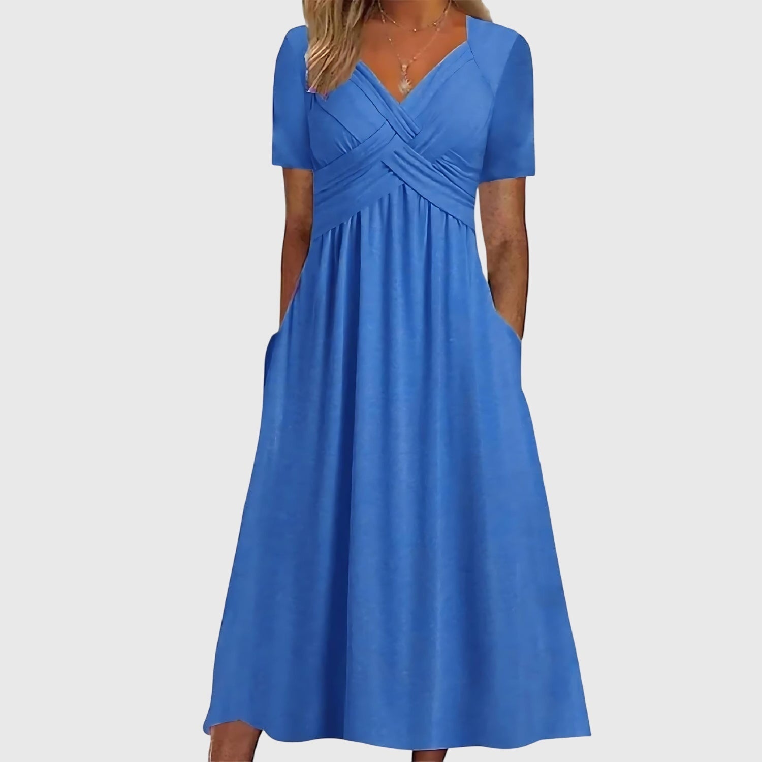 Violetta | Elegantes Midikleid – Figurschmeichelnd, Vielseitig &amp; Ideal für Festliche Anlässe 1