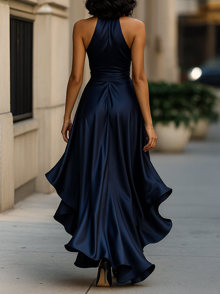 Zelari | Dramatisch Elegantes Maxikleid mit Hohem Schlitz 4