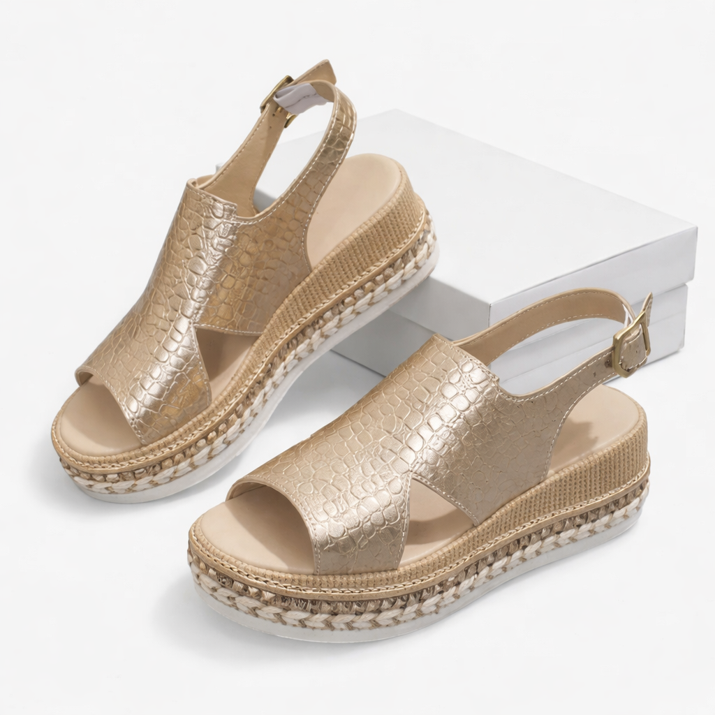 Sophia – Sommer Sandalen Damen Keilsandalen Komfort Elegant